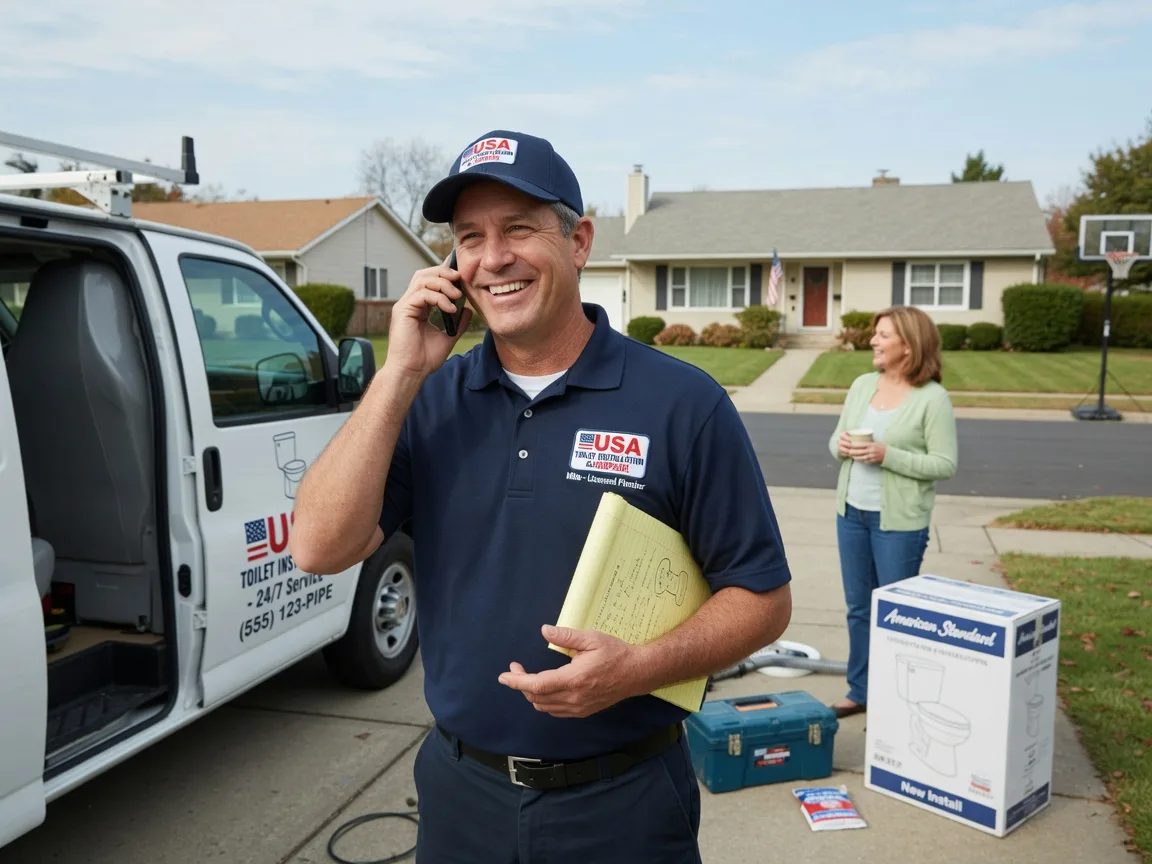 Toilet Installation Harbert, MI FAQs